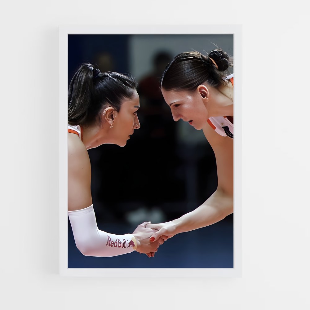 Poster Tijana boskovic figures – affiche Volleyball (vue 3)